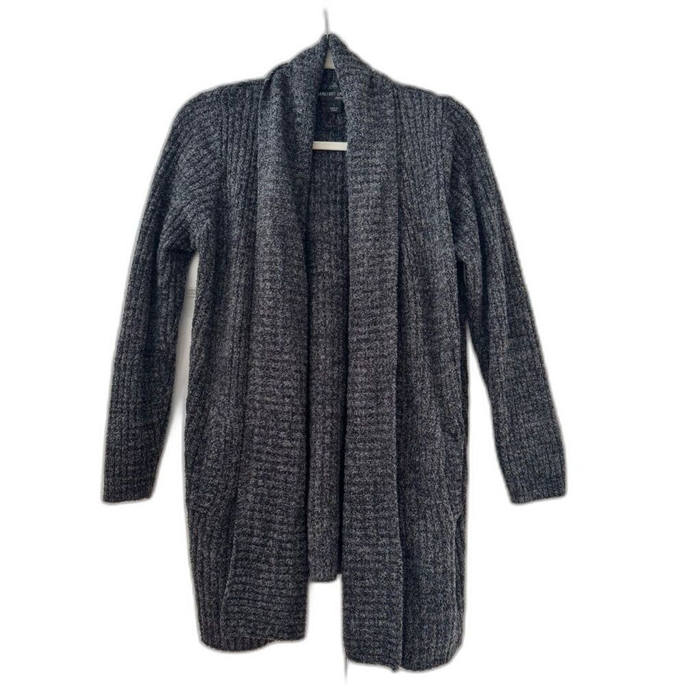 Barefoot Dream CozyChic Lite Cardigan L Marled Gray Coastal Grandmother